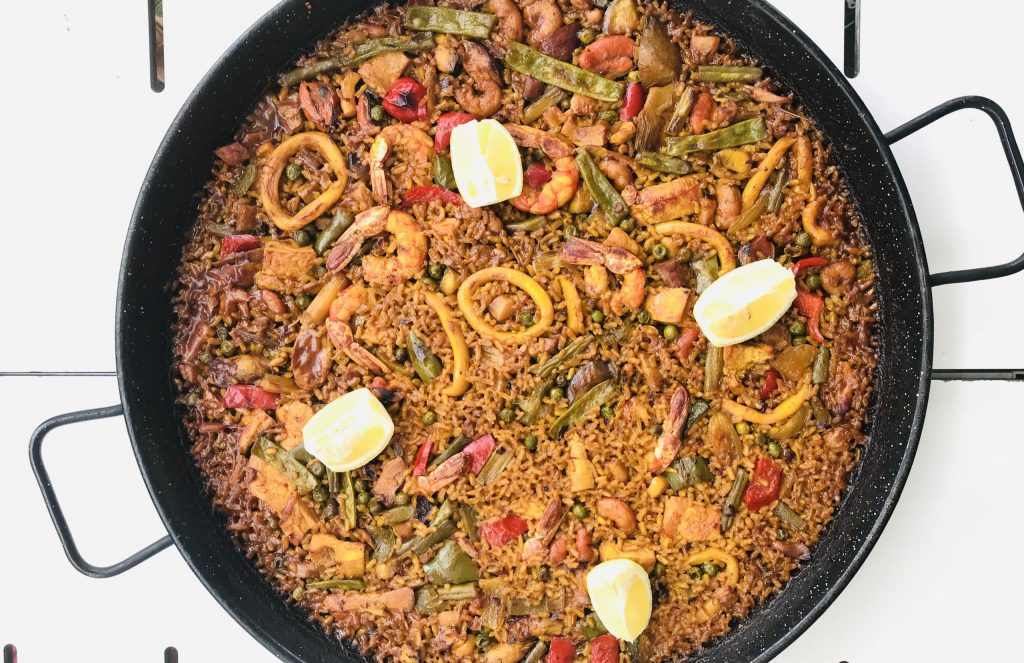 Paella Big Green Egg